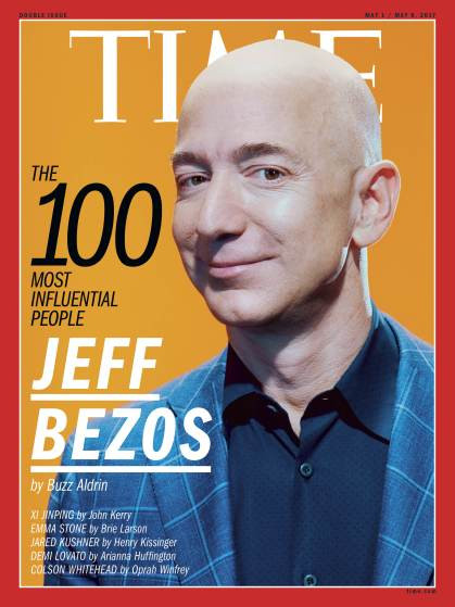 Najbardziej wpływowi ludzie 2017 roku według magazynu Time - Jeff Bezos