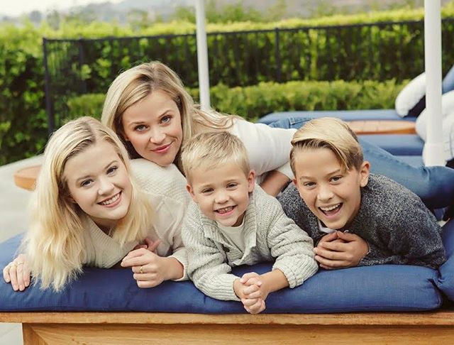 Dzień Matki w USA na Instagramach gwiazd - Reese Witherspoon
