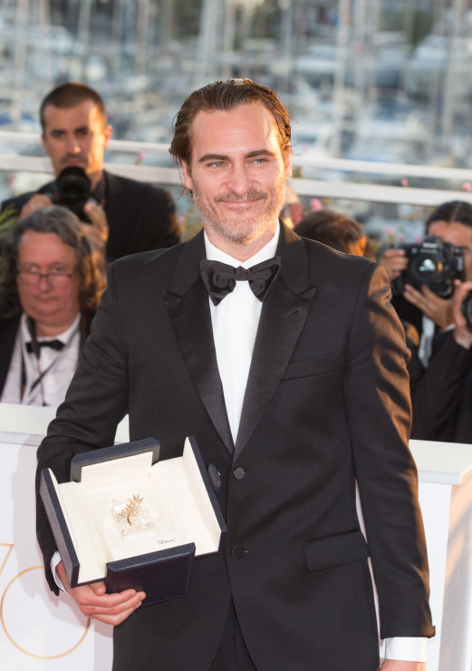 Joaquin Phoenix w Cannes 2017 odebrał nagrodę za najlepszą rolę męską w filmie „You Were Never Really Here”