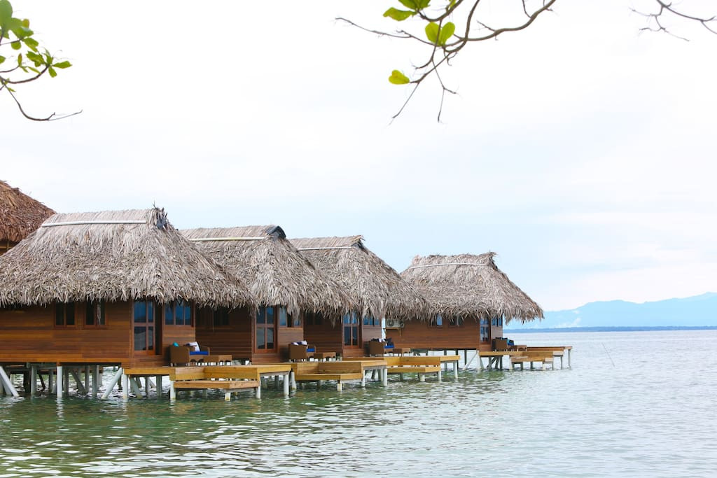 Kompleks domków na wodzie Azul Paradise w Panamie