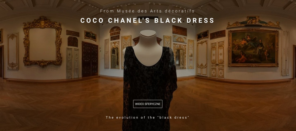 Jest też historia słynnej "małej czarnej" Coco Chanel.