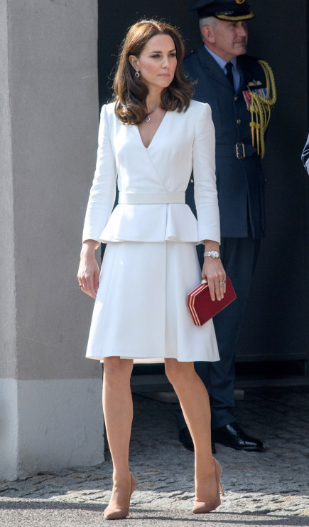 Kate Middleton w 2017 roku podczas wizyty w Polsce.