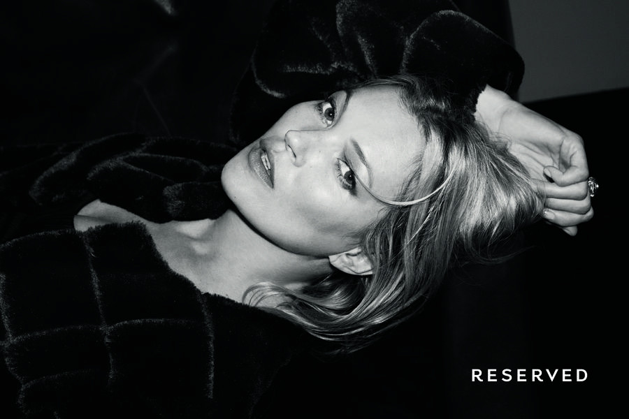 Kate Moss w kampanii Reserved jesień-zima 2017