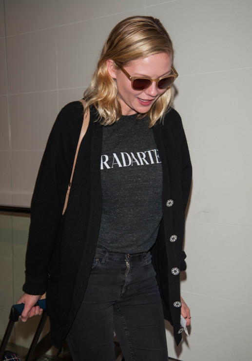 Kirsten Dunst w koszulce Rodarte