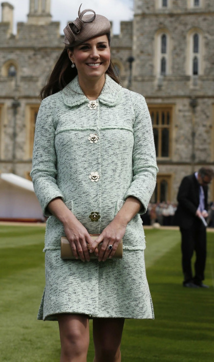 Księżna Kate w eleganckim płaszczu