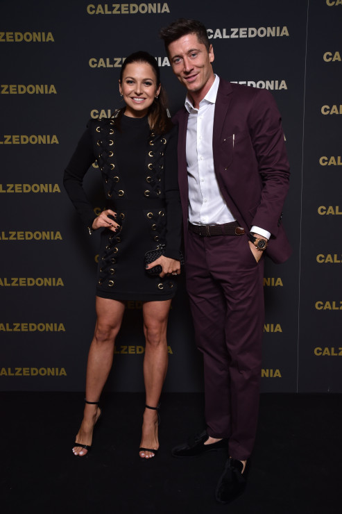 Pokaz #CalzedoniaLegShow - Anna i Robert Lewandowscy