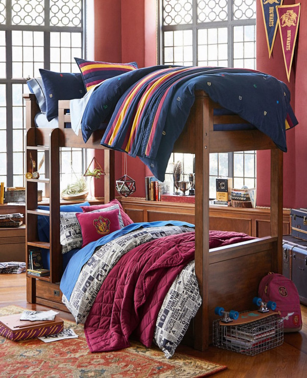 Kolekcja rzeczy do sypialni inspirowana Harrym Potterem
