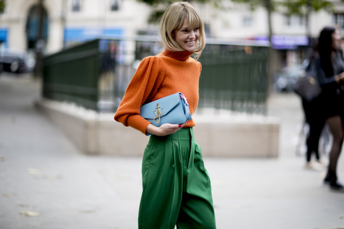 Moda uliczna na Paris Fashion Week wiosna lato - najlepsze stylizacje