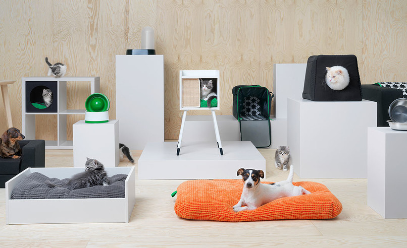 Kolekcja Ikea Lurvig zaprojektowana z myślą o zwierzętach