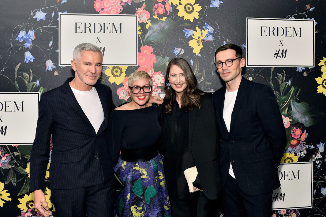 Premiera kolekcji ERDEM x H&M: Baz Luhrmann, Catherine Martin, Ann-Sofie Johansson i Erdem Moralioglu