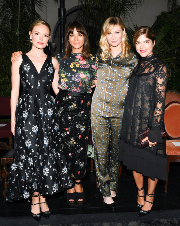 Premiera kolekcji ERDEM x H&M: Kate Bosworth, Rashida Jones, Kirsten Dunst i Selma Blair