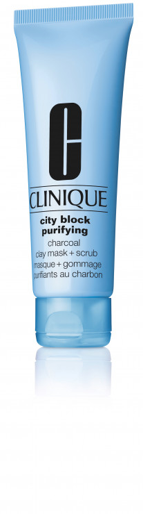City Block Purifying Charcoal Clay Mask + Scrub Angled Clinique, 129 zł