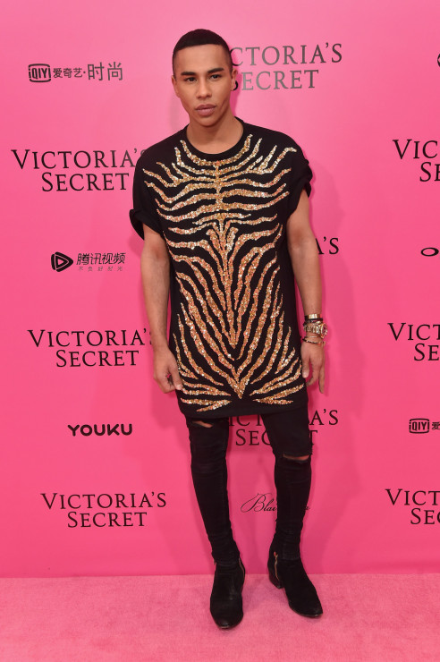 Olivier Rousteing na afterparty Victoria's Secret