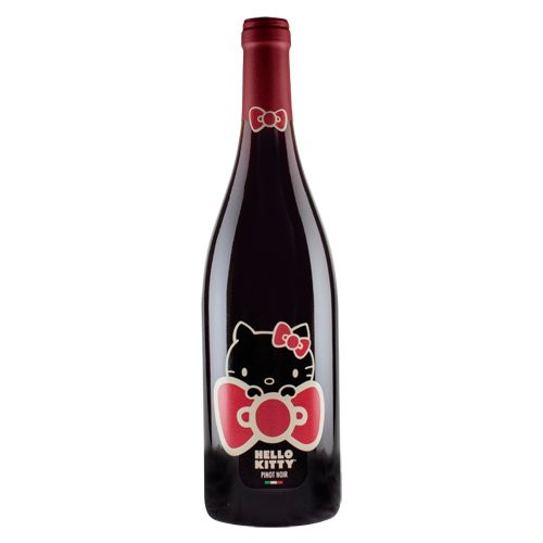Wino Hello Kitty Pinot Noir, 25 dolarów