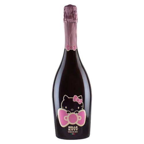 Wino Hello Kitty Sparkling Rose, 28 dolarów
