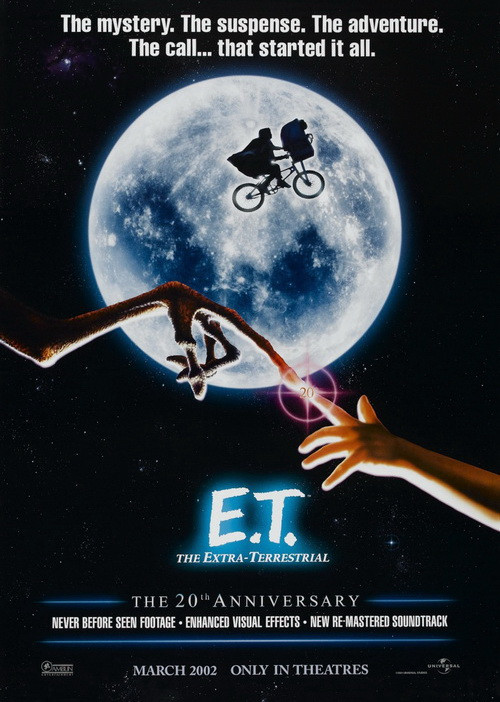 E. T. reż. Steven Spielberg