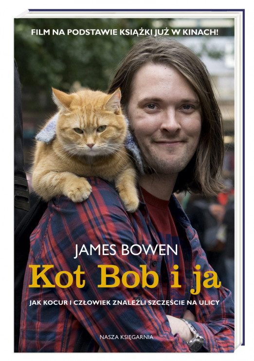 Książka „Kot Bob i ja”, 29,90 zł