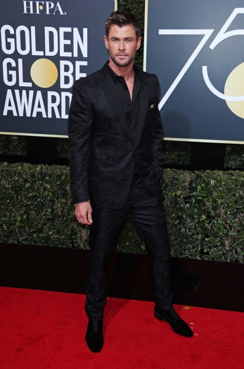 Gwiazdy Złote Globy 2018: Chris Hemsworth