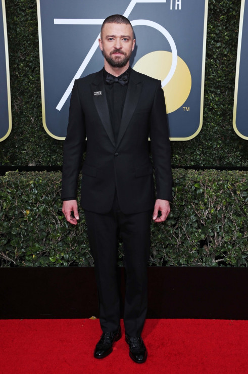 Gwiazdy Złote Globy 2018: Justin Timberlake
