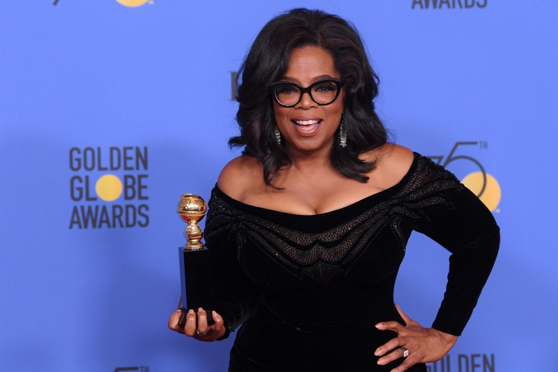 Złote Globy 2018: Nagroda specjalna imienia Cecila B. DeMille'a za całokształt trafiła do Oprah Winfrey