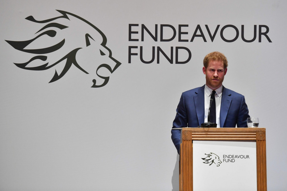 Gala Endeavour Fund Awards odbywa się w Londynie w Goldsmiths' Hall .