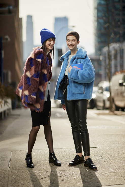 Moda uliczna na New York Fashion Week