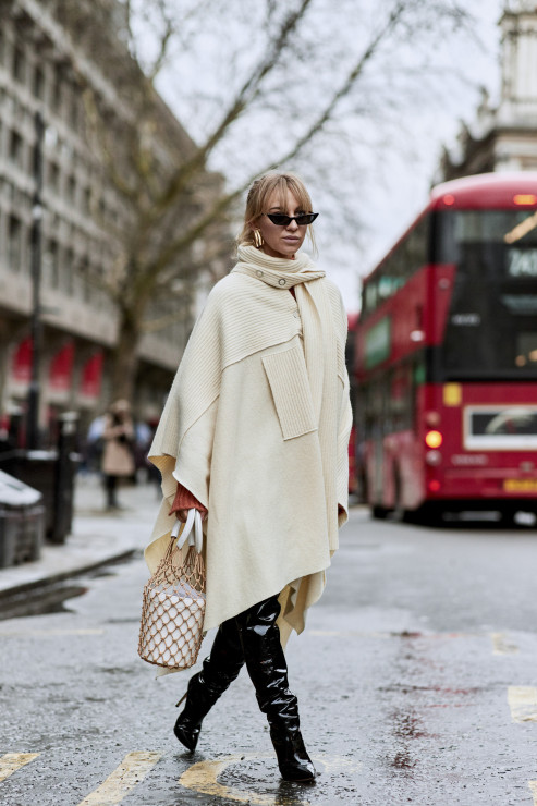 Najlepsze stylizacje mody ulicznej podczas London Fashion Week