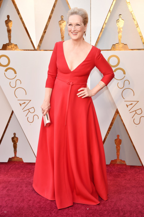 Oscary 2018: Meryl Streep w kreacji Dior