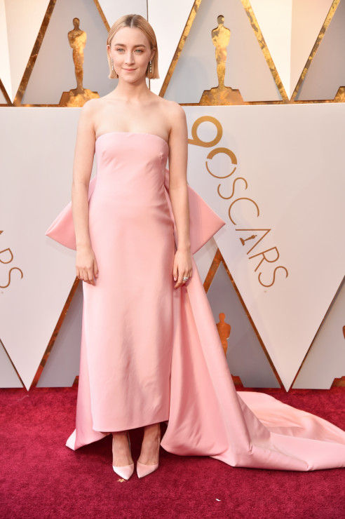 Oscary 2018: Saoirse Ronan w kreacji Calvin Klein