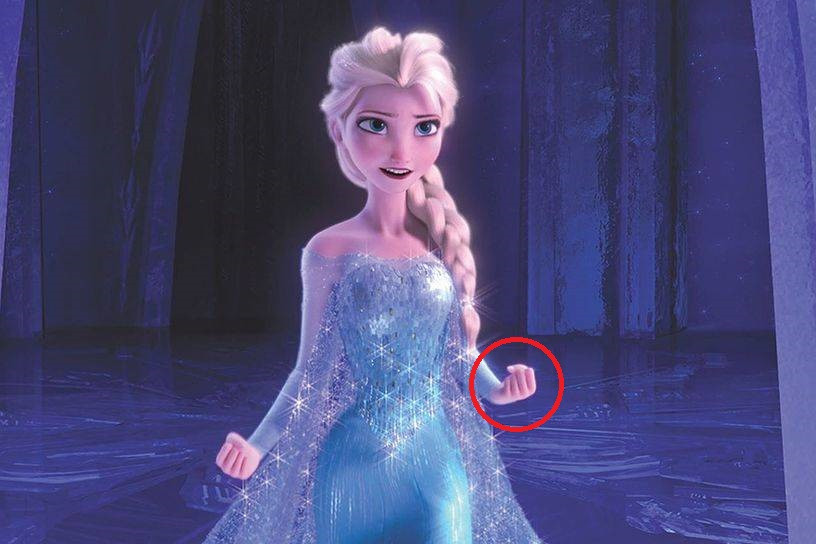 Elsa należy już do tych księżniczek, które akurat doczekały się manicure!