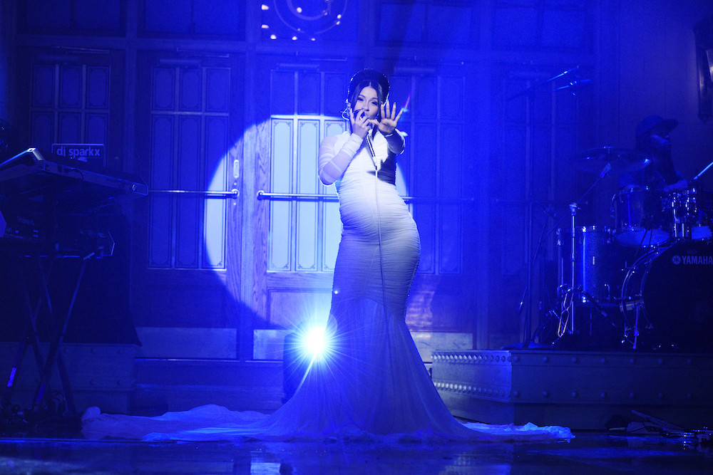 Cardi B poinformowała o tym, że jest w ciąży podczas występu w programie SNL