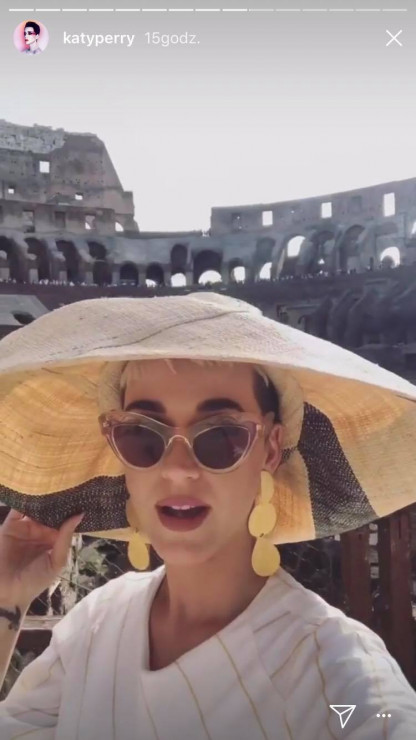 Katy Perry i Orlando Bloom po spotkaniu z papieżem Franciszkiem zwiedzali Rzym.