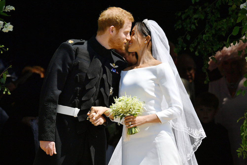 Książę Harry i Meghan Markle jako świeżo upieczeni nowożeńcy!
