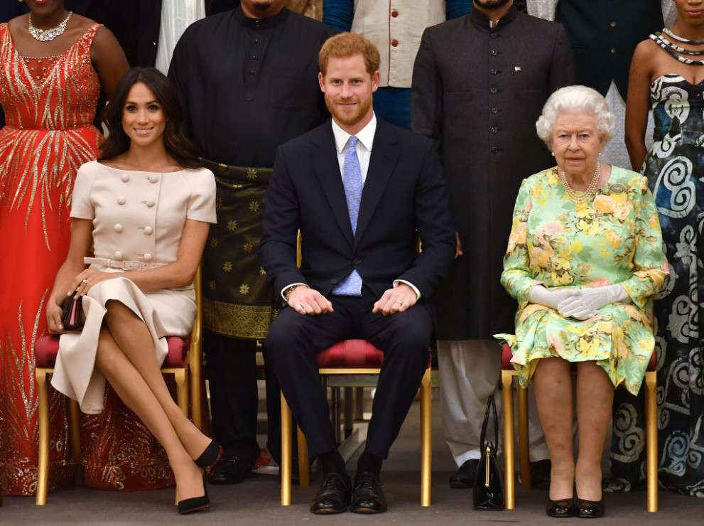 Meghan Markle i książę Harry pojawili się wczoraj na gali Queen's Young Leaders.