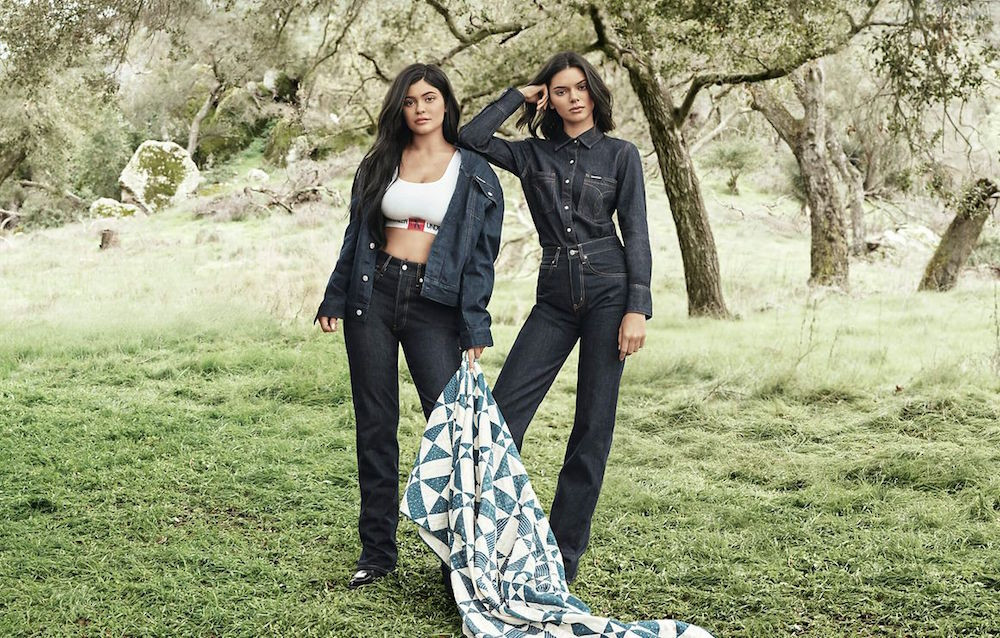Siostry Kylie i Kendall Jenner w kampanii dla marki Calvin Klein