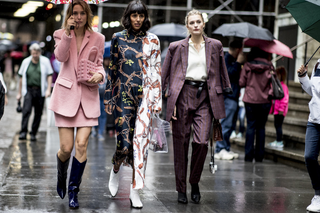 Moda uliczna na New York Fashion Week wiosna-lato 2019