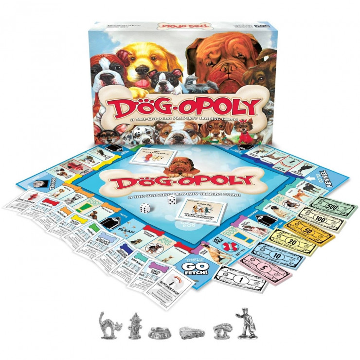Dog-opoly, czyli wersja gry Monopoly dla fanów psów!