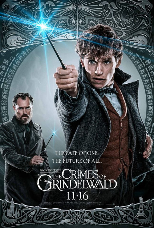 „Fantastyczne zwierzęta: Zbrodnie Grindelwalda” - Newt Scamander i Albus Dumbledore.