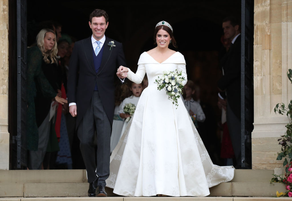 Księżniczka Eugenia i Jack Brooksbank pobrali się w kaplicy św. Jerzego, tej samej, w której ślub wzięli Meghan Markle i książę Harry.