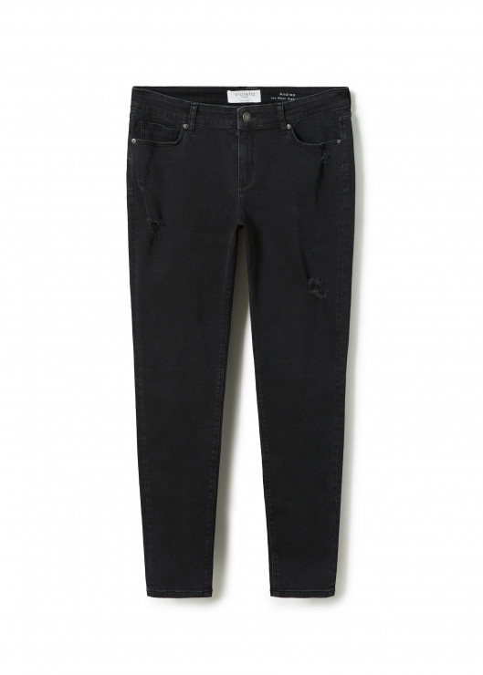 Spodnie jeansowe z linii Violeta by Mango, 199,90 zł