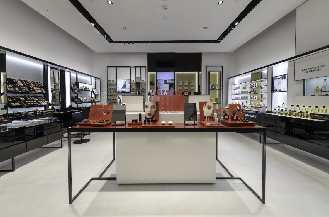 Pierwszy butik Chanel w Polsce mieści się w warszawskiej Galerii Mokotów.