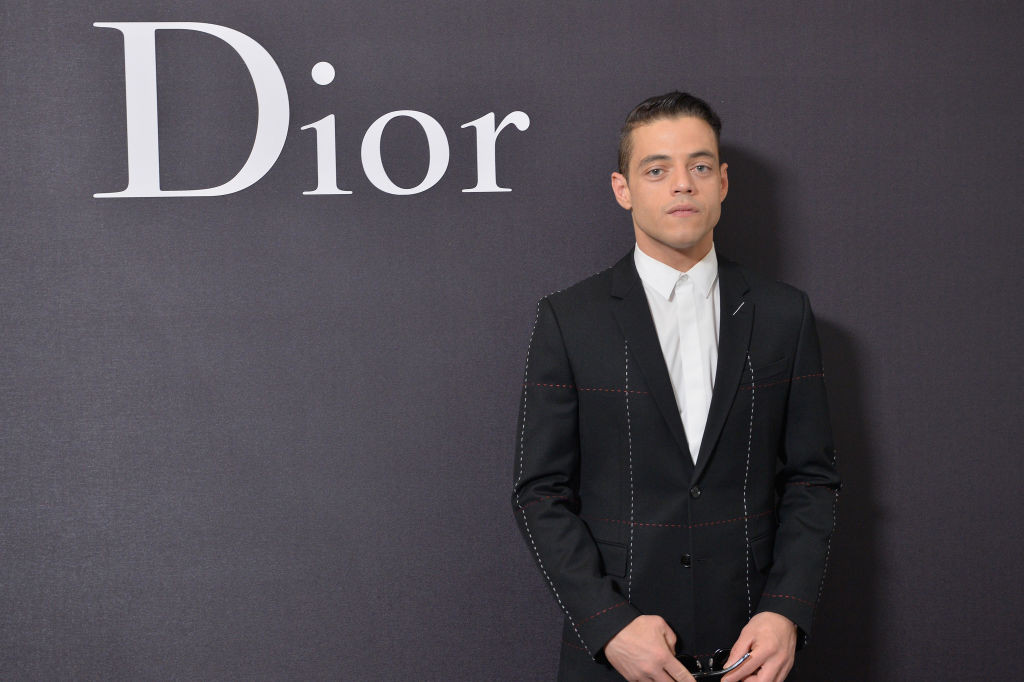 Rami Malek jest ambasadorem męskiej linii marki Dior.