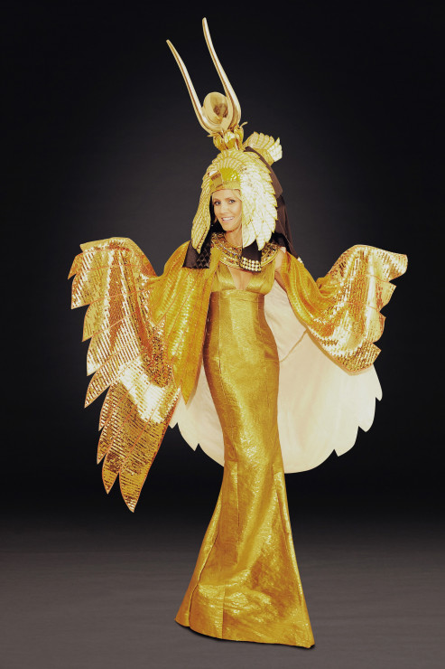 W 2012 roku Heidi Klum przebrała się na Halloween za Kleopatrę.