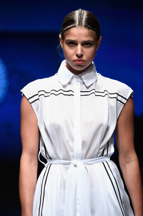 Los Angeles Fashion Week - Ania Markowska na pokazie Nathalii Gavirii