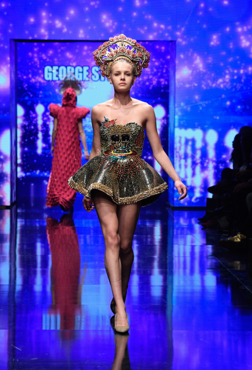 Los Angeles Fashion Week - Kasia Szklarczyk na pokazie George'a Stylera