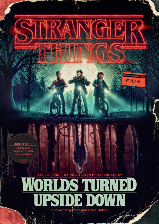 Książka „Stranger Things: Worlds Turned Upside Down : The Official Behind-The-Scenes Companion”, ok. 60 zł