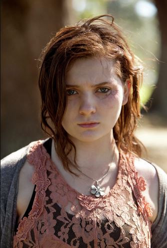 Abigail Breslin w filmie „Maggie”, 2015 r.