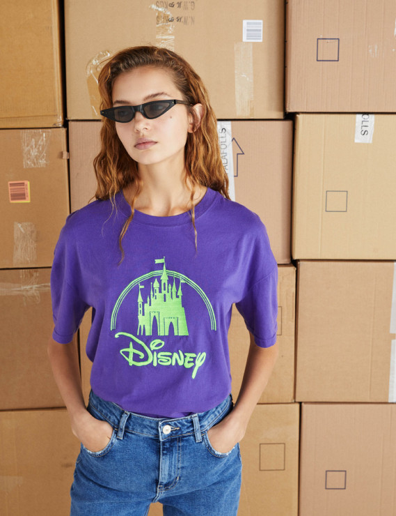 Koszulka Bershka z nadrukiem Disney, 49,90 zł