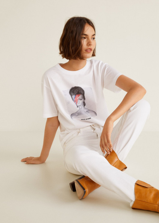 T-shirt Mango z Davidem Bowiem, 39,90 zł