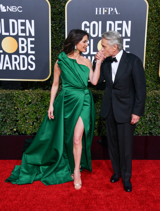 Złote Globy 2019: Catherine Zeta-Jones i Michael Douglas